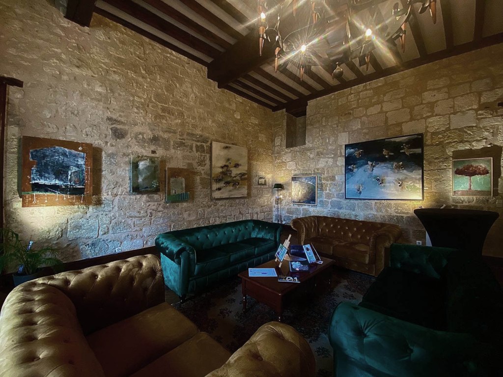 Dernière semaine d&rsquo;exposition &laquo;&nbsp;PAYSAGES&nbsp;&raquo; au Château de MONS en Armagnac (Gers-Caussens) !! Marie-Hélène Carcanague artiste et Rob van Veggel&nbsp;Peinture.