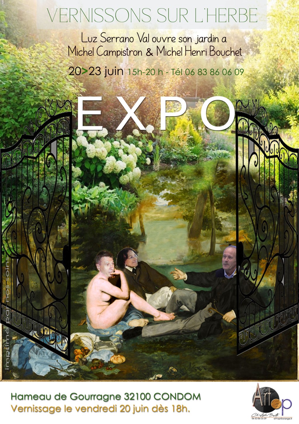 &laquo;&nbsp;Vernissons au jardin&nbsp;&raquo;