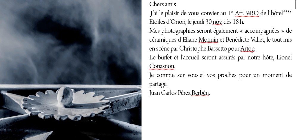 Exposition à l&rsquo;Hôtel Étoiles&nbsp;d&rsquo;Orion